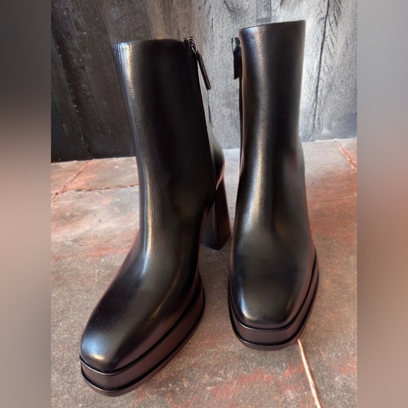 NEW Women's Alyx Stylish Ankle Boot Leather Comfortable Fit Size (41) 10-10.5 - Picture 5 of 15